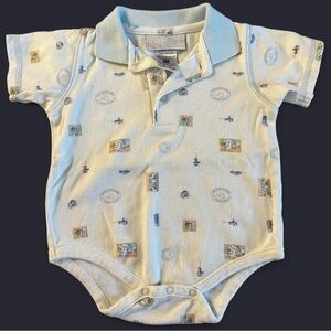 Vintage Walt Disney polo baby romper Size 6 Months Great Condition